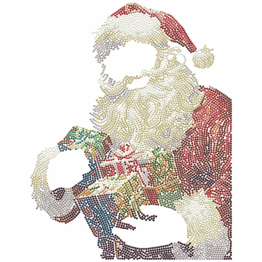 Diamond Dotz "Christmas Gifts" Santa Intermediate DD4391 Special Edition 13x18" - Picture 4 of 11